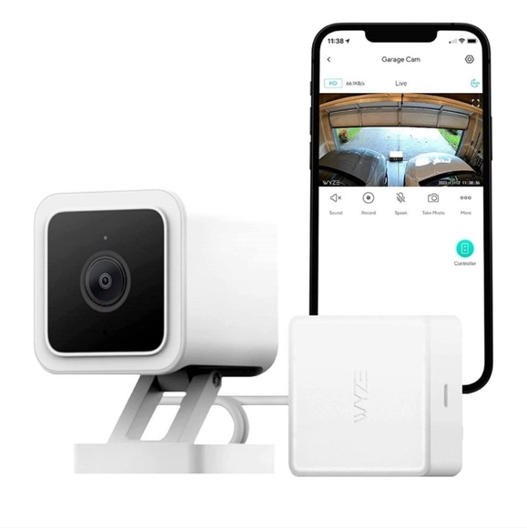 Wyze Garage Door Controller -Wyze Cam v3 Video Recording 24/7 - Picture 8 of 16